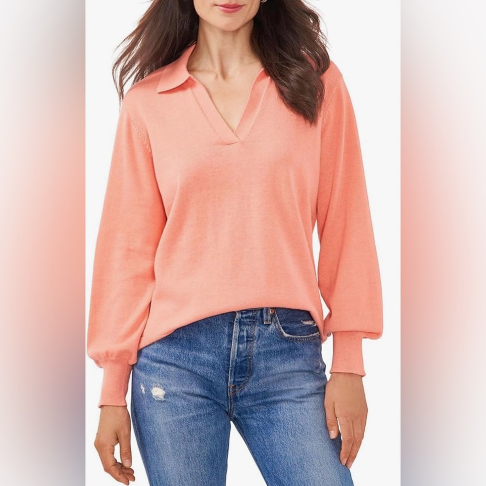 Vince Camuto Ladies Collared Sweater - MAKE OFFER